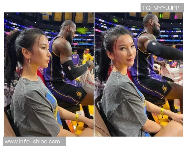 性感网红模特Monica与姐妹团齐聚NBA杯现场引发热议